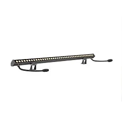 Outdoor LED Wallwasher GALEN PRO 120, IP65 IK06, 120cm, 40W 3000K 5150lm, asymmetrisch 26°/54°, DALI 2 dimmbar, anthrazit