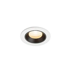 LED Deckeneinbauleuchte NUMINOS® XS, 6,9W, IP20, 20°, 2700K, 900lm, weiß/schwarz
