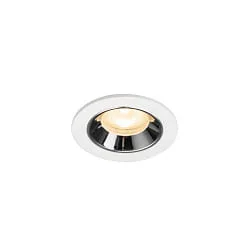 LED Deckeneinbauleuchte NUMINOS® XS, 6,9W, IP20, 55°, 2700K, 900lm, weiß/chrom