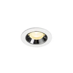 LED Deckeneinbauleuchte NUMINOS® XS, 6,9W, IP20, 40°, 3000K, 950lm, weiß/chrom