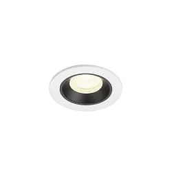 LED Deckeneinbauleuchte NUMINOS® XS, 6,9W, IP20, 40°, 4000K, 1000lm, weiß/schwarz