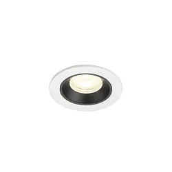 LED Deckeneinbauleuchte NUMINOS® XS, 6,9W, IP20, 55°, 4000K, 1000lm, weiß/schwarz