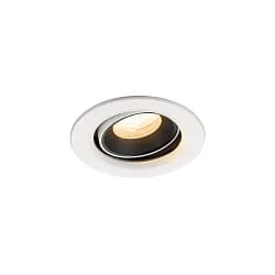LED Deckeneinbauleuchte NUMINOS® MOVE XS, 6,9W, IP20, schwenkbar, 40°, 2700K, 900lm, weiß/schwarz