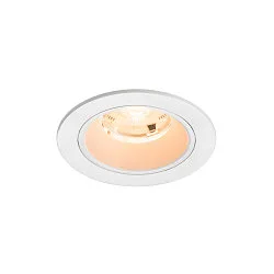 LED Deckeneinbauleuchte NUMINOS® S, rund, 6,7W, IP20, dimmbar, 20°, 2700K, 1000lm, weiß