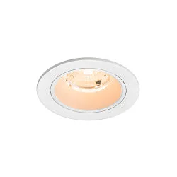 LED Deckeneinbauleuchte NUMINOS® S, rund, 6,7W, IP20, dimmbar, 55°, 2700K, 1000lm, weiß