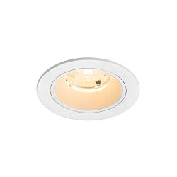 LED Deckeneinbauleuchte NUMINOS® S, rund, 6,7W, IP20, dimmbar, 55°, 3000K, 1050lm, weiß