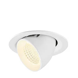 LED Deckeneinbaustrahler NUMINOS® GIMBLE M, 12W, IP20, dimmbar, 55°, 4000K, 1900lm, weiß