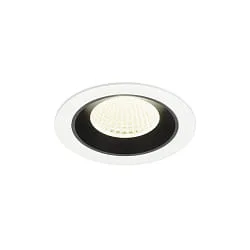 ceiling recessed luminaire NUMINOS® M suitable for VDU workstation IP20, black, white dimmable