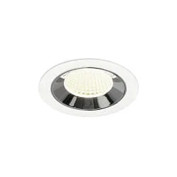 LED Deckeneinbauleuchte NUMINOS® M, 12W, IP20, 40°, 4000K, 1900lm, weiß/chrom