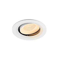 LED Deckeneinbauleuchte NUMINOS® MOVE M, rund, 12W, IP20, dimmbar, 55°, 2700K, 1700lm, weiß