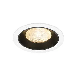 ceiling recessed luminaire NUMINOS® L suitable for VDU workstation IP20, black, white dimmable