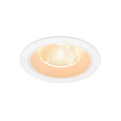 LED Deckeneinbauleuchte NUMINOS® L, rund, 17W, IP20, dimmbar, 20°, 2700K, 2400lm, weiß
