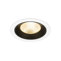 LED Deckeneinbauleuchte NUMINOS® L, 17W, IP20, 40°, 2700K, 2400lm, weiß/schwarz