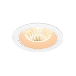 LED Deckeneinbauleuchte NUMINOS® L, rund, 17W, IP20, dimmbar, 40°, 2700K, 2400lm, weiß