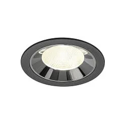 LED Deckeneinbauleuchte NUMINOS® L, 17W, IP20, 20°, 4000K, 2700lm, schwarz/chrom