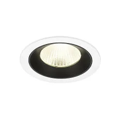 LED Deckeneinbauleuchte NUMINOS® L, 17W, IP20, 40°, 4000K, 2700lm, weiß/schwarz