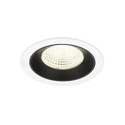 LED Deckeneinbauleuchte NUMINOS® L, 17W, IP20, 55°, 4000K, 2700lm, weiß/schwarz