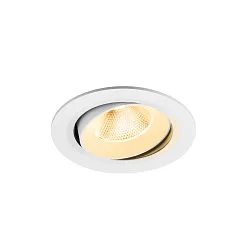 LED Deckeneinbauleuchte NUMINOS® MOVE L, rund, 17W, IP20, dimmbar, 20°, 3000K, 2500lm, weiß