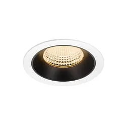LED Deckeneinbauleuchte NUMINOS® XL, 24W, IP20, 55°, 2700K, 3500lm, weiß/schwarz