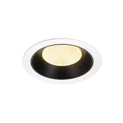 LED Deckeneinbauleuchte NUMINOS® XL, 24W, IP20, 20°, 3000K, 3600lm, weiß/schwarz