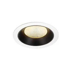 LED Deckeneinbauleuchte NUMINOS® XL, 24W, IP20, 40°, 3000K, 3600lm, weiß/schwarz