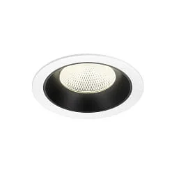 LED Deckeneinbauleuchte NUMINOS® XL, 24W, IP20, 40°, 4000K, 3800lm, weiß/schwarz