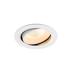 LED Deckeneinbauleuchte NUMINOS® MOVE XL, rund, 24W, IP20, dimmbar, 20°, 2700K, 3500lm, weiß