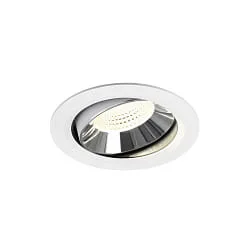 LED Deckeneinbauleuchte NUMINOS® MOVE XL, 24W, IP20, schwenkbar, 55°, 4000K, 3800lm, weiß/chrom