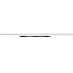LED 3-Phasen Raster-Strahler SIGHT EVO SINGLE ON-OFF, 57.4cm, CRi>90, UGR<19, schaltbar, 18W 3000K 2250lm 60°, weiß / schwarz