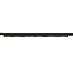 LED 3-Phasen Raster-Strahler SIGHT EVO SINGLE ON-OFF, 117.5cm, CRi>90, UGR<16, schaltbar, 25W 4000K 3200lm 60°, schwarz