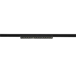 LED 3-Phasen Raster-Strahler SIGHT EVO SINGLE DALI, 57.4cm, CRi>90, UGR<19, dimmbar, 18W 4000K 2250lm 60°, schwarz