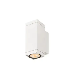Outdoor LED-Wandleuchte THEO PRO S UP/DOWN DALI 2, IP65 IK06, Höhe 17.5cm, DALI 2 dimmbar, 12W 2700K 1200lm 24°, weiß