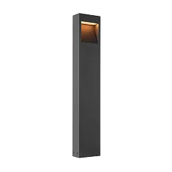 Outdoor LED-Stehleuchte QUAD PRO 90, IP65 IK10, 90cm, 230V AC, DALI 2 dimmbar, Seeluft-beständig, anthrazit, 14W 2700K 500llm
