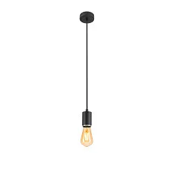 Pendelleuchte LALU® MIX&MATCH, E27, 1x max. 10W, IP20, dimmbar, schwarz