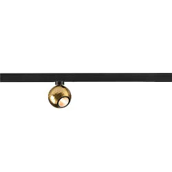 1-phase spot DYSKO cardanic swivelling, ball shaped IP20, glossy, gold dimmable