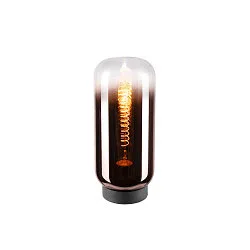 table lamp PANTILO SLIM cylindrical E27, copper dimmable