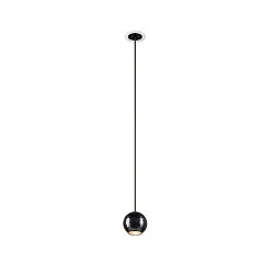 LED Pendelleuchte DYSKO, 36°, 5W, 2700K, 500lm, IP20, dimmbar, weiß / schwarz