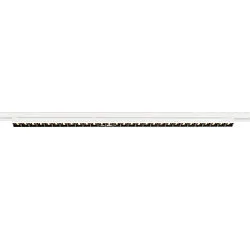 LED 3-Phasen Raster-Strahler SIGHT EVO SINGLE DALI, 117.4cm, CRi>90, UGR<16, dimmbar, 25W 3000K 3200lm 60°, weiß / schwarz