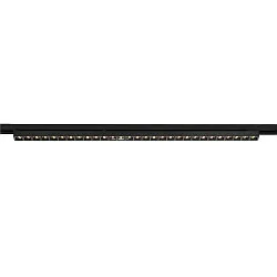 LED 3-Phasen Raster-Strahler SIGHT EVO SINGLE DALI, 117.4cm, CRi>90, UGR<16, dimmbar, 25W 3000K 3200lm 60°, schwarz