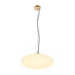 pendant luminaire OLYPSO 50 E27 IP20, gold dimmable