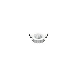 LED Deckeneinbauleuchte DOWNLIGHT P 84 12 WM ML DALI, IP54 IK08, Ø 8.4cm / DA 6.8cm, dimmbar, 6/8W 4000K 60°, weiß/weiß