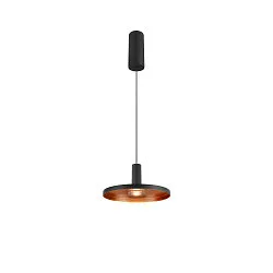 pendant luminaire LALU® SET PLATE 22 IP20, black dimmable
