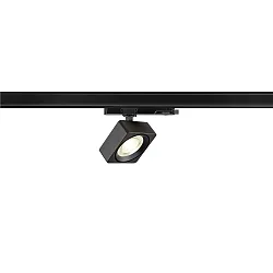 LED 3-Phasen Strahler EURO CUBE 2 M PHASE, CRi>90, UGR<22, kardanisch, C dimmbar, 14W 4000K 1700lm 40°, schwarz
