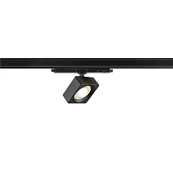LED 3-Phasen Strahler EURO CUBE 2 M DALI, CRi>90, UGR<22, kardanisch, DALI dimmbar, 14W 4000K 1700lm 40°, schwarz