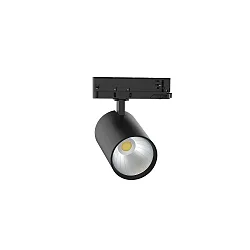 3-phase spot TRACKSPOT P swivelling, suitable for VDU workstation IP20, black 