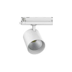 LED 3-Phasen Strahler TRACKSPOT V, 36°, 17,8cm, 12W, IP20, DALI dimmbar, 4000K, 1797/5594lm, weiß