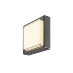Outdoor LED Wandleuchte AINOS SLIDE WL PHASE CCT eckig, schwarz