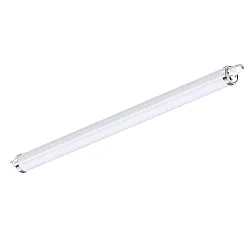 LED Feuchtraumleuchte TUBULAR P, 120cm, 35W, IP66, IK10, DALI dimmbar, weiß, 3000K, 4700lm