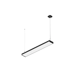 pendant luminaire WORKLIGHT P LINE 120 suitable for VDU workstation IP20, black dimmable