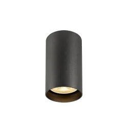 Aufbau-Downlight ENOLA 2.0 M CL SINGLE QPAR51, GU10 (exkl.), schwarz
